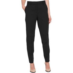 DKNY Womens Petite Essex Straight Leg Casual Pants, NWT